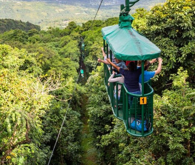 Rainforest Adventures Aerial Tram &amp; Zipline, Babonneau, near Castries, Saint Lucia